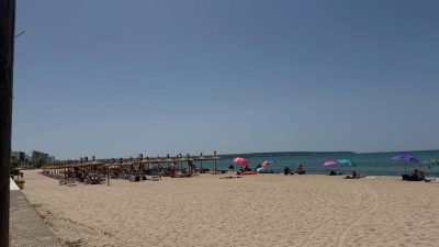 Palma De Mallorca Beach, Spain — фото погоды в июне (2026-06-27)