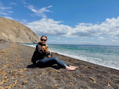 Perissa (Black Sand Beach), Santorini в мае — фото погоды (2026-05-25)