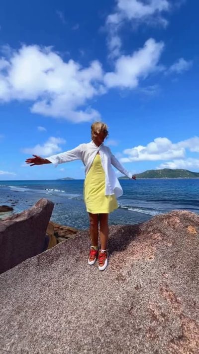 Grand anse, La Digue, Seychelles в январе — фото погоды (2026-01-23)