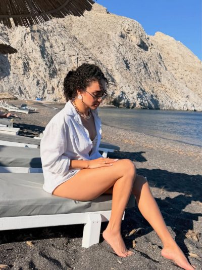 Perissa Beach Santorini в мае — фото погоды (2026-05-24)
