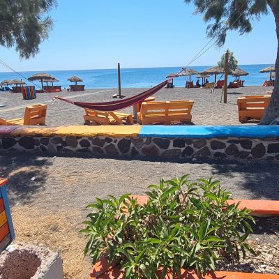 Perissa Beach Santorini в июне — фото погоды (2026-06-30)