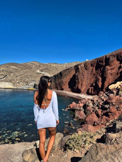 Red Beach Akrotiri в октябре — фото погоды (2025-10-19)