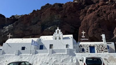 Red Beach Akrotiri в октябре — фото погоды (2025-10-24)