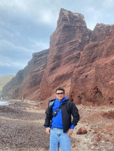 Red Beach Akrotiri в январе — фото погоды (2026-01-12)