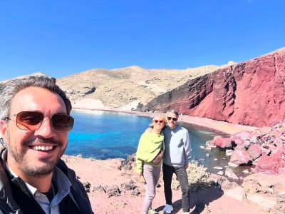 Red Beach Akrotiri в марте — фото погоды (2026-03-08)