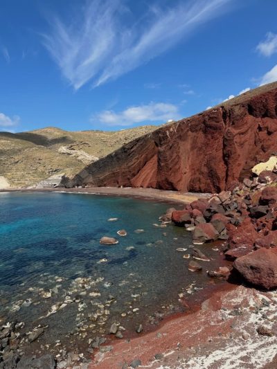 Red Beach Akrotiri в апреле — фото погоды (2026-04-15)