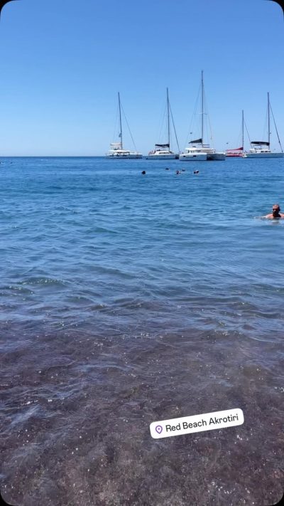 Red Beach Akrotiri в июле — фото погоды (2026-07-08)
