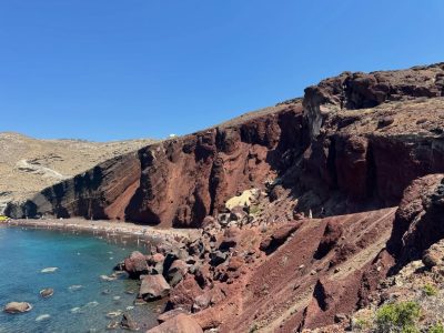 Red Beach Akrotiri в июле — фото погоды (2026-07-14)