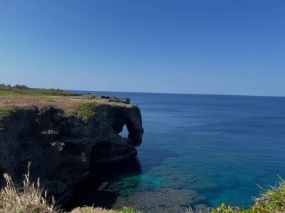万座毛 Manzamo в феврале — фото погоды (2026-02-14)