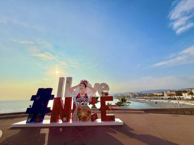 I Love Nice  Sign в феврале — фото погоды (2026-02-27)