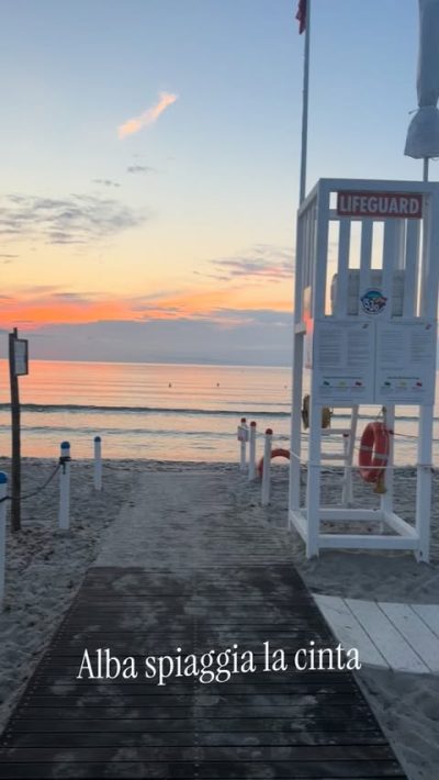 Spiaggia La Cinta San Teodoro в июле — фото погоды (2026-07-05)