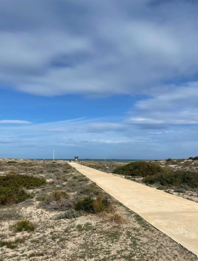 Praia De Albufeira (Albufeira Beach) в феврале — фото погоды (2026-02-23)