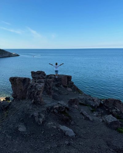 Водопад из озера Малое Батарейское в августе — фото погоды (2024-08-25)
