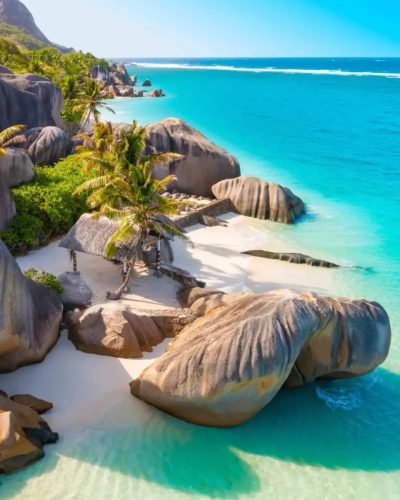 Anse Source d'Argent в июле — фото погоды (2026-07-13)