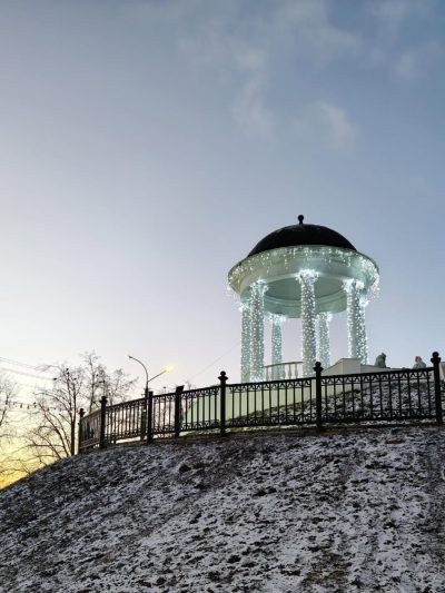 Кострома, Беседка Островского в декабре — фото погоды (2025-12-14)