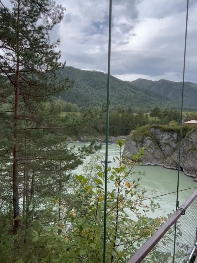 Слияние Чемала и Катуни в августе — фото погоды (2025-08-27)