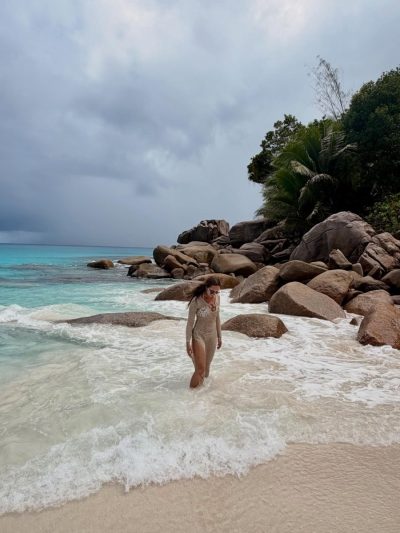 Anse Georgette, Praslin, Seychelles в апреле — фото погоды (2026-04-25)