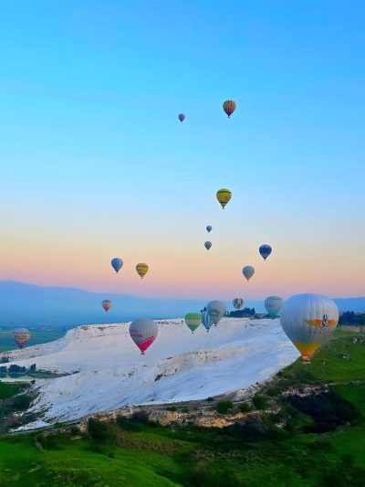 Pamukkale в апреле — фото погоды (2026-04-28)