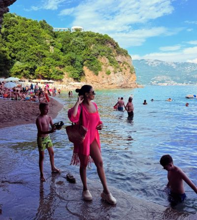 Mogren Beach, Budva в июле — фото погоды (2026-07-01)