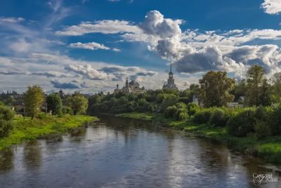 Торжок, Тверецкая Набережная в августе — фото погоды (2025-08-26)