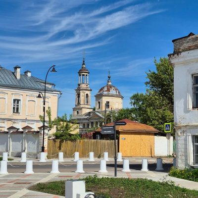 Торжок, Тверецкая Набережная в мае — фото погоды (2026-05-18)