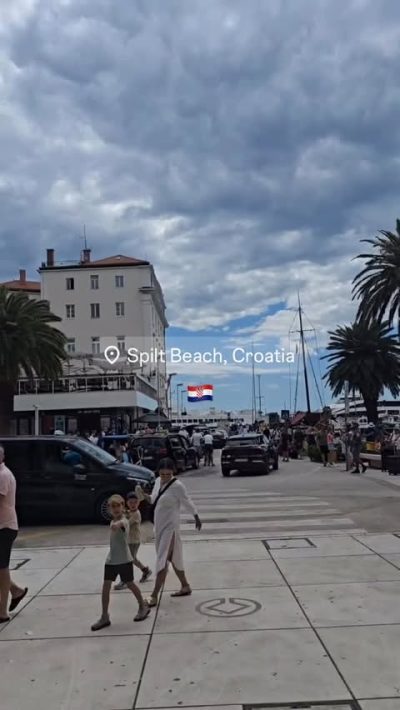 Spilt Beach, Croatia в марте — фото погоды (2026-03-26)