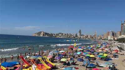 Playa de Poniente. Benidorm (Alicante) в сентябре — фото погоды (2025-09-10)
