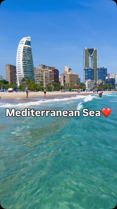 Playa de Poniente. Benidorm (Alicante) в мае — фото погоды (2026-05-26)