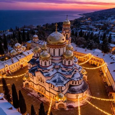 Новый Афон Монастырь в декабре — фото погоды (2025-12-31)