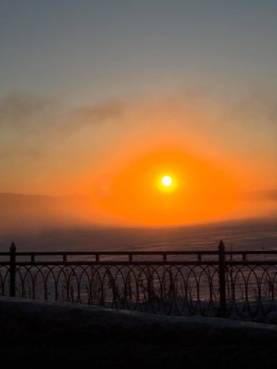 Рускеала в феврале — фото погоды (2026-02-15)