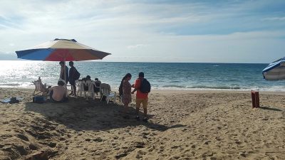 Playa Los Camarones в феврале — фото погоды (2026-02-04)