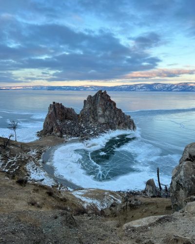 Остров Ольхон,  мыс Бурхан в январе — фото погоды (2025-01-26)