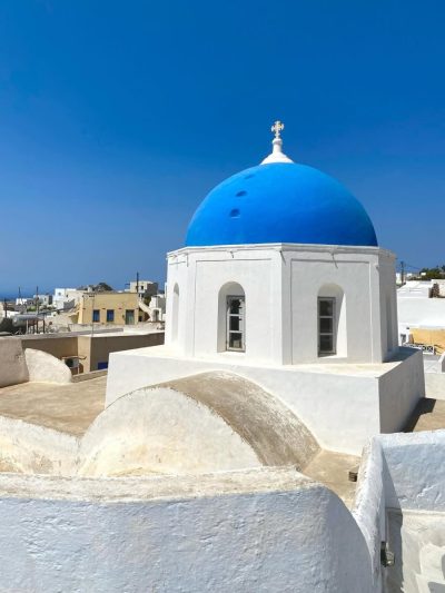 Μεγαλοχώρι Σαντορίνης в августе — фото погоды (2025-08-30)