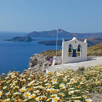 Μεγαλοχώρι Σαντορίνης в апреле — фото погоды (2026-04-26)