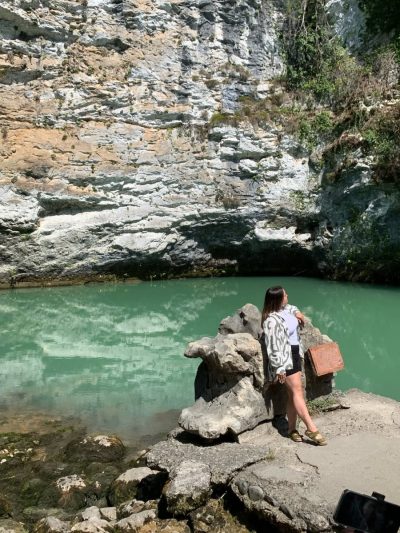 Голубое озеро   ცისფერი ტბა   Blue Lake в сентябре — фото погоды (2025-09-01)