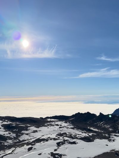 Uhuru Peak (5895m) в июне — фото погоды (2026-06-09)