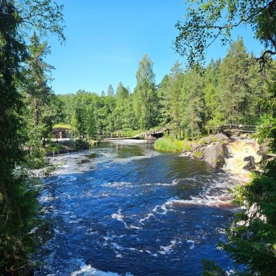 Водопад на реке Тохмайоки в июле — фото погоды (2025-07-16)