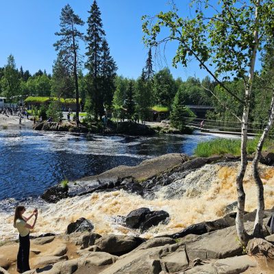 Водопад на реке Тохмайоки в июле — фото погоды (2025-07-16)