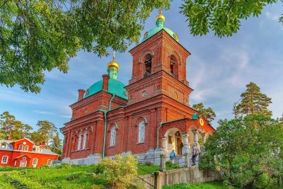 Воскресенский Скит. О. Валаам. в октябре — фото погоды (2023-10-07)