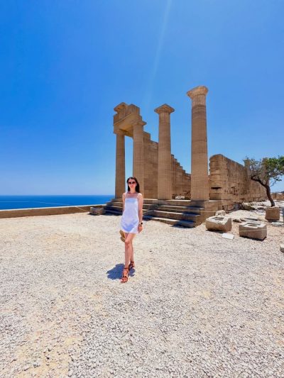 Lindos, Rhodos в июле — фото погоды (2026-07-10)