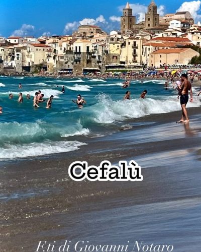 Spiaggia Cefalù в августе — фото погоды (2025-08-10)
