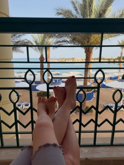 Beach at Hilton Hurghada Resort — фото погоды в мае (2026-05-18)
