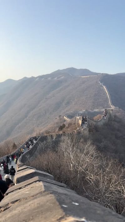 中國長城 Muralla China. в феврале — фото погоды (2026-02-20)