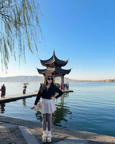 Hangzhou West Lake Scenic Area в феврале — фото погоды (2026-02-05)