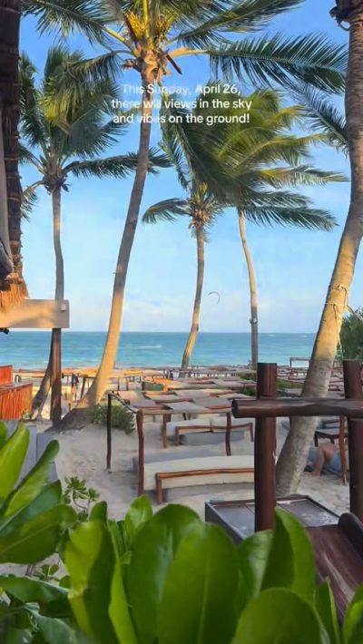 La Zebra Hotel, Tulum — фото погоды в апреле (2026-04-24)