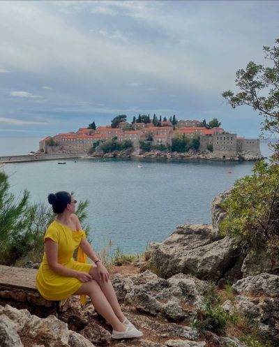 Sveti Stefan, Crna Gora в октябре — фото погоды (2025-10-18)