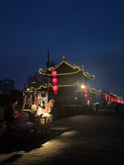 Xi'an City Wall в ноябре — фото погоды (2025-11-01)
