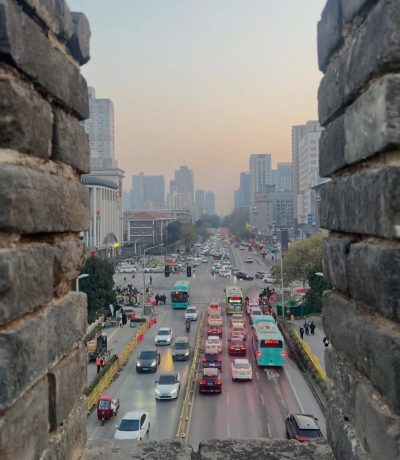Xi'an City Wall в декабре — фото погоды (2025-12-05)