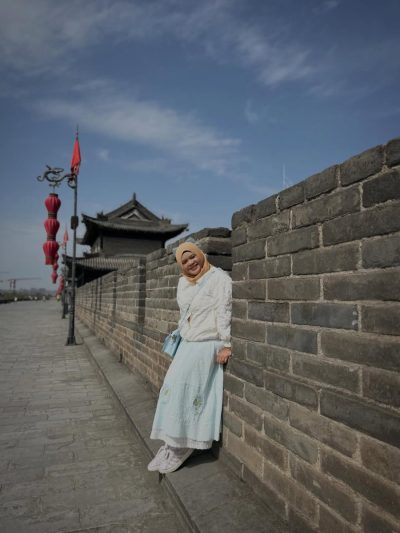 Xi'an City Wall в апреле — фото погоды (2026-04-05)