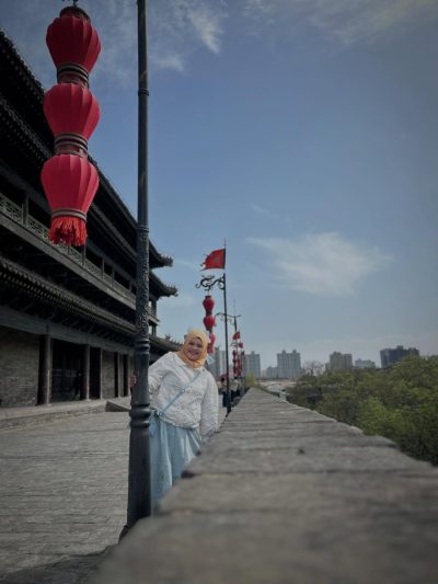 Xi'an City Wall в апреле — фото погоды (2026-04-05)